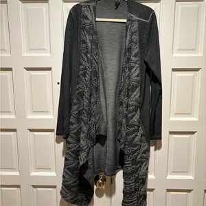 Chic dark grey Women's Cardigan by Xcvi